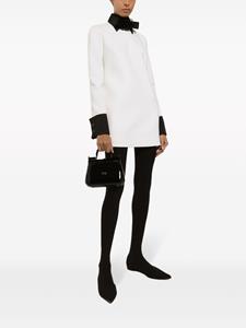 Dolce & Gabbana Mini-jurk van scheerwol - Wit