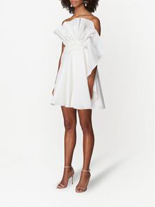 Carolina Herrera Mini-jurk met strikdetail - Wit