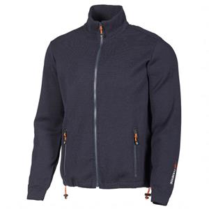 Ivanhoe of Sweden  Hadar Full Zip - Wollen vest, blauw/grijs