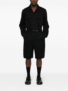 Jacquemus Le Bermuda Juego wool shorts - Zwart