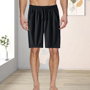 Jiawei Zomershorts Outdoor Trekkoord Ademend Vijf broeken Jongen Losse mesh shorts Heren Shorts Herenkleding