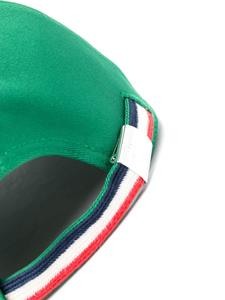 Moncler logo-patch baseball cap - Groen