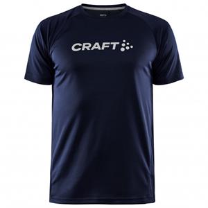 Craft  Core Unify Logo Tee - Sportshirt, blauw