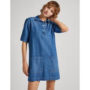 Pepe jeans Polo jurk in jeans