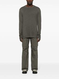 Thom Krom wide-leg cargo trousers - Groen