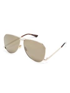 Saint Laurent Eyewear pilot-frame sunglasses - Goud