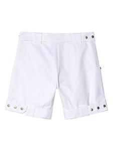 Olly Shinder studded cotton-blend shorts - Wit