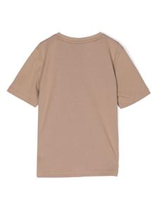 BOSS Kidswear logo-print cotton T-shirt - Bruin