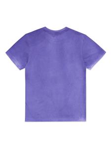 Nº21 Kids T-shirt met tie-dye print - Paars