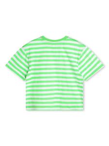 Marc Jacobs Kids T-shirt met logoprint - Groen