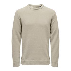 ONLY & SONS Trui met ronde hals ONSESE LIFE REG 7 KNIT NOOS