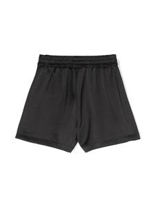 Chiara Ferragni Kids Satijnen shorts - Zwart