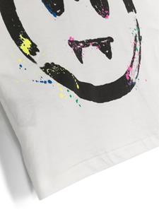 Barrow kids logo-print cotton T-shirt - Wit