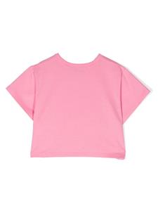 Marc Jacobs Kids T-shirt met logoprint - Roze