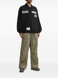Izzue wide-leg cargo trousers - Beige