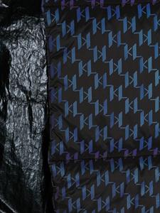 Karl Lagerfeld Sjaal met monogram - Zwart