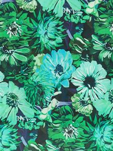 Stella McCartney Sjaal met bloemenprint - Groen