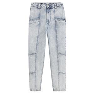 LA REDOUTE COLLECTIONS Mom jeans met snoweffect, hoge taille