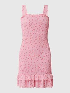 Pieces Mini-jurk met bloemenmotief, model 'Aylin'