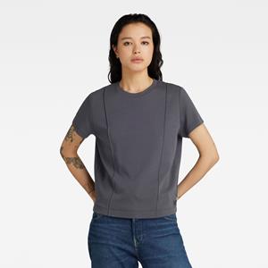 G-Star RAW Pintucked Tapered Top - Grijs - Dames