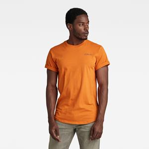 G-Star RAW Back Graphic Lash T-Shirt - Oranje - Heren