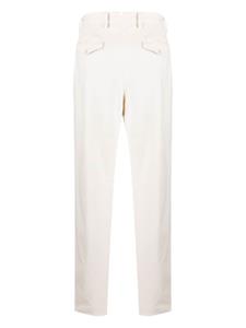 Caruso Broek met asymmetrische sluiting - Beige