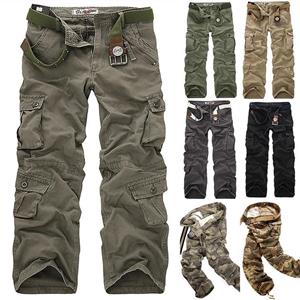 EUREKA YZJ Mens Mulity Pocket Cargo Pants Mannelijke Camouflage Workout Jogger Broeken wandelen klimmen kleding
