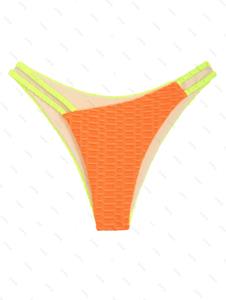 Zaful Textured Bikini Bottom