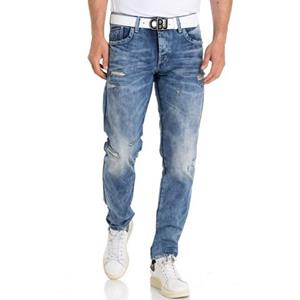 Cipo & Baxx Destroyed-Jeans "Regular", im Used-Look
