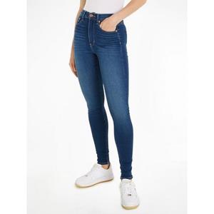Tommy Jeans Bequeme Jeans "Sylvia Skinny Slim Jeans Hohe Leibhöhe", mit Ledermarkenlabel