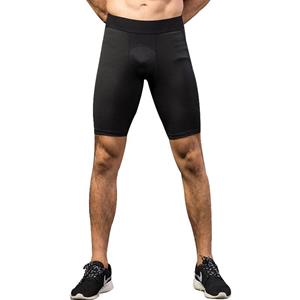 SALSPOR Strakke sportfitness voor mannen Running Mesh Stitching Sneldrogende stretch shorts