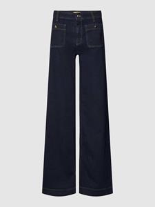 CAMBIO Bootcut jeans met wijde pijpen, model 'ADA'