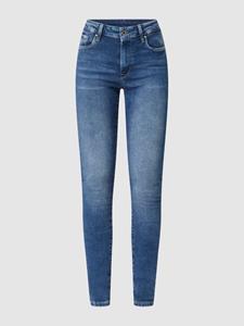Pepe Jeans Skinny fit high waist jeans met stretch, model 'Regent'