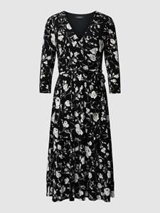Lauren Ralph Lauren Midi-jurk met V-hals, model 'CARLYNA'