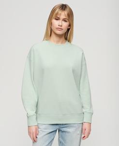 Superdry Vrouwen Essential Logo Sweatshirt Groen