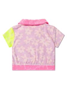 Billieblush heart-motif cotton polo shirt - Roze