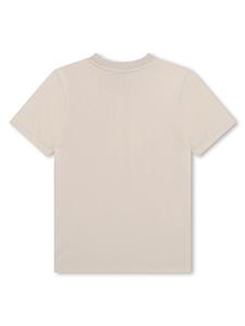 Dkny Kids T-shirt met logoprint - Beige