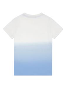 TRUSSARDI JUNIOR Factue dip-dye T-shirt - Blauw