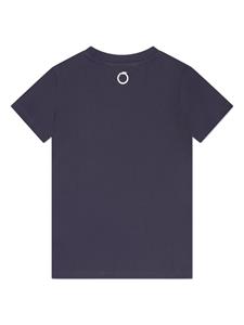 TRUSSARDI JUNIOR logo-print cotton T-shirt - Blauw