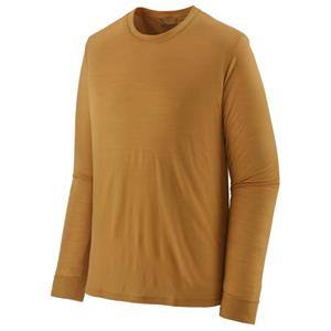 Patagonia  L/S Cap Cool Merino Shirt - Merinoshirt, bruin