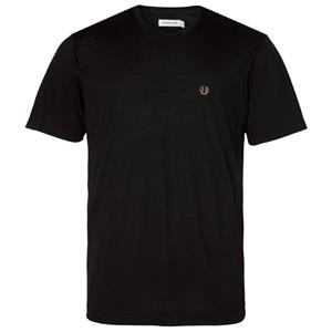 Chevalier  Coley Wool T-Shirt - Merinoshirt, zwart