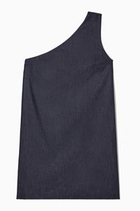 COS Jeanskleid Mit Asymmetrischer Schulterpartie