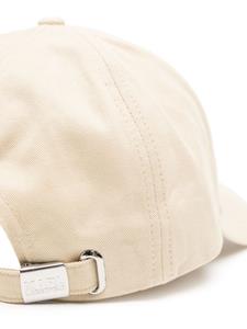 Karl Lagerfeld K Signature cotton baseball cap - Beige