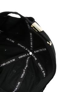 Versace Jeans Couture Polotop met V embleem - Zwart