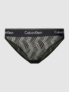 Calvin Klein Underwear Slip met label in band, model 'MODERN LACE'