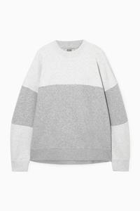 COS Sweatshirt In Colour-Block-Optik