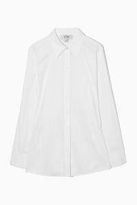 COS Tailliertes Oversized-Hemd Aus Popeline