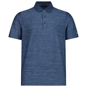 CMP  Polo Melange Stretch - Poloshirt, blauw