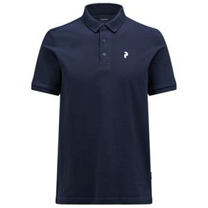 Peak Performance  Classic Cotton Polo - Poloshirt, blauw