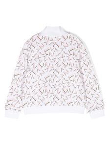 Lanvin Enfant Sweater met rits - Wit